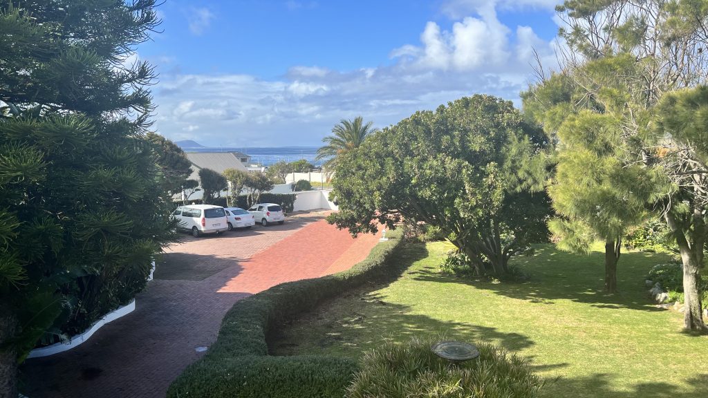 Blick aus unserem Zimmer