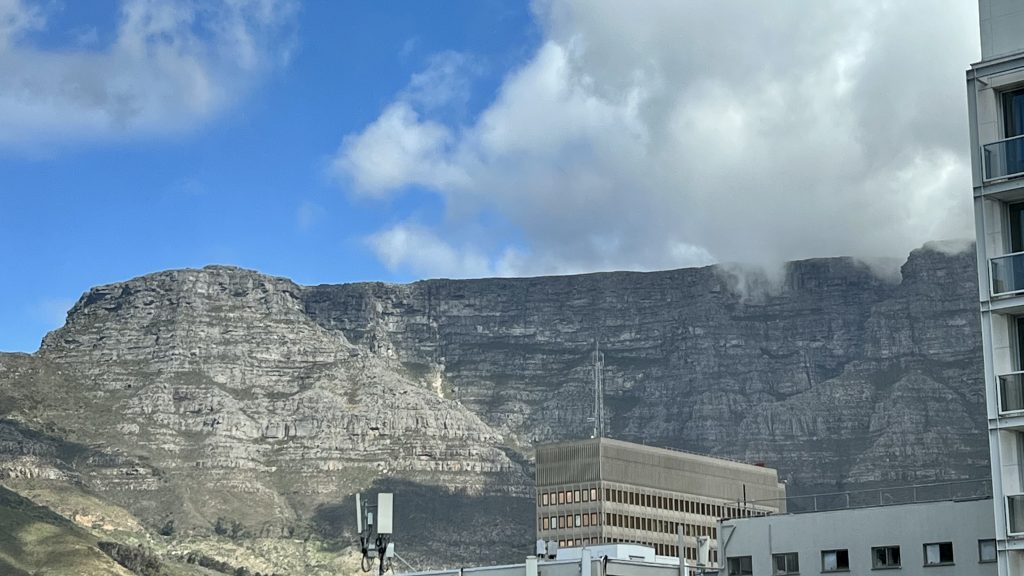 Blick aus unserem Hotelzimmer