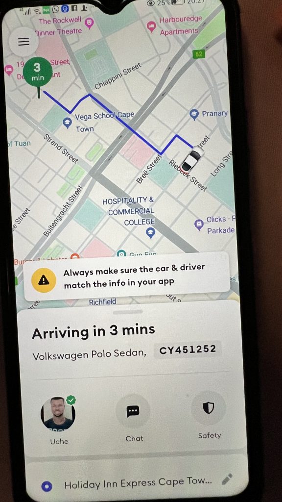 Uber funktioniert fantastisch