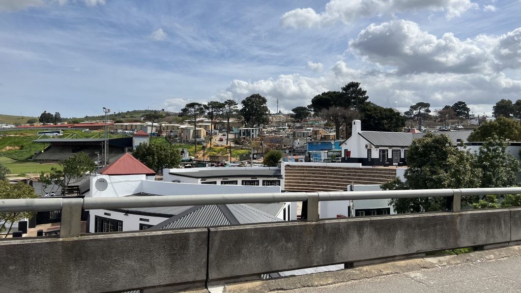 Townships auf dem Weg nach Stellenboch